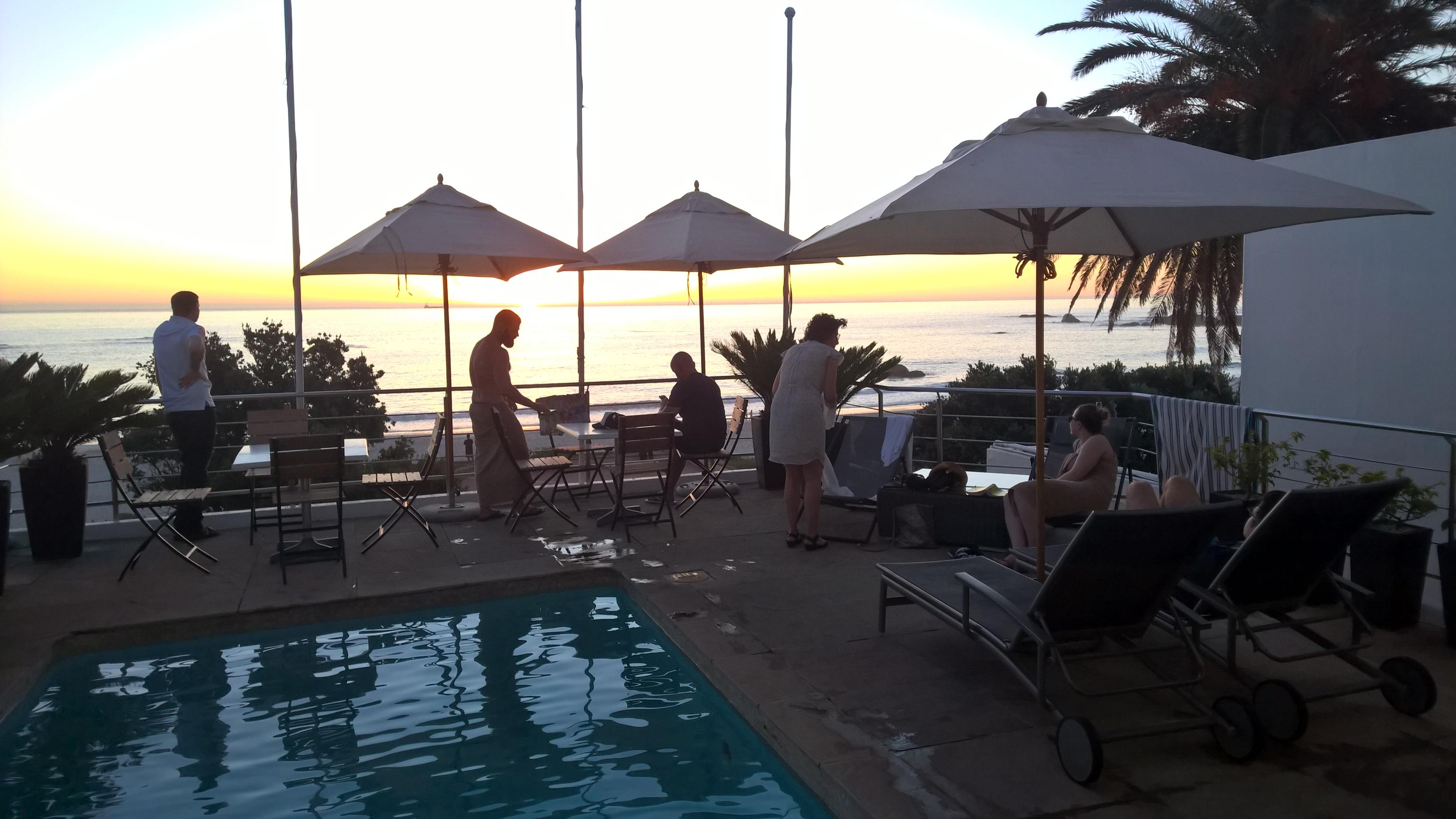 Sea Castle Hotel Camps Bay Ciudad del Cabo Exterior foto